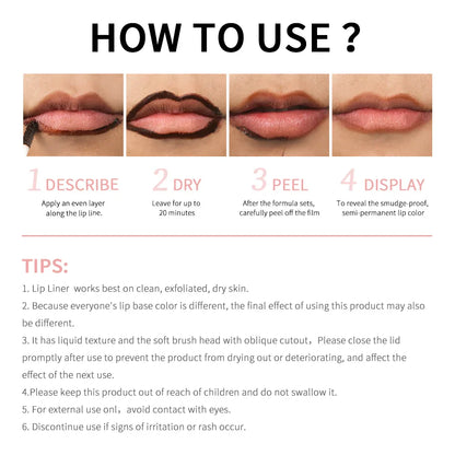 LipTattoo™ Peel-Off Liner