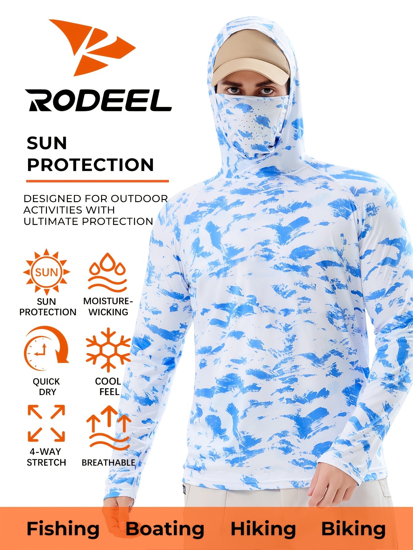 SolarShield™ - Performance Hooded Shirt