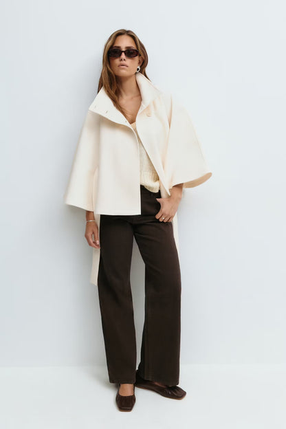 QuietLuxury™ Cape Coat