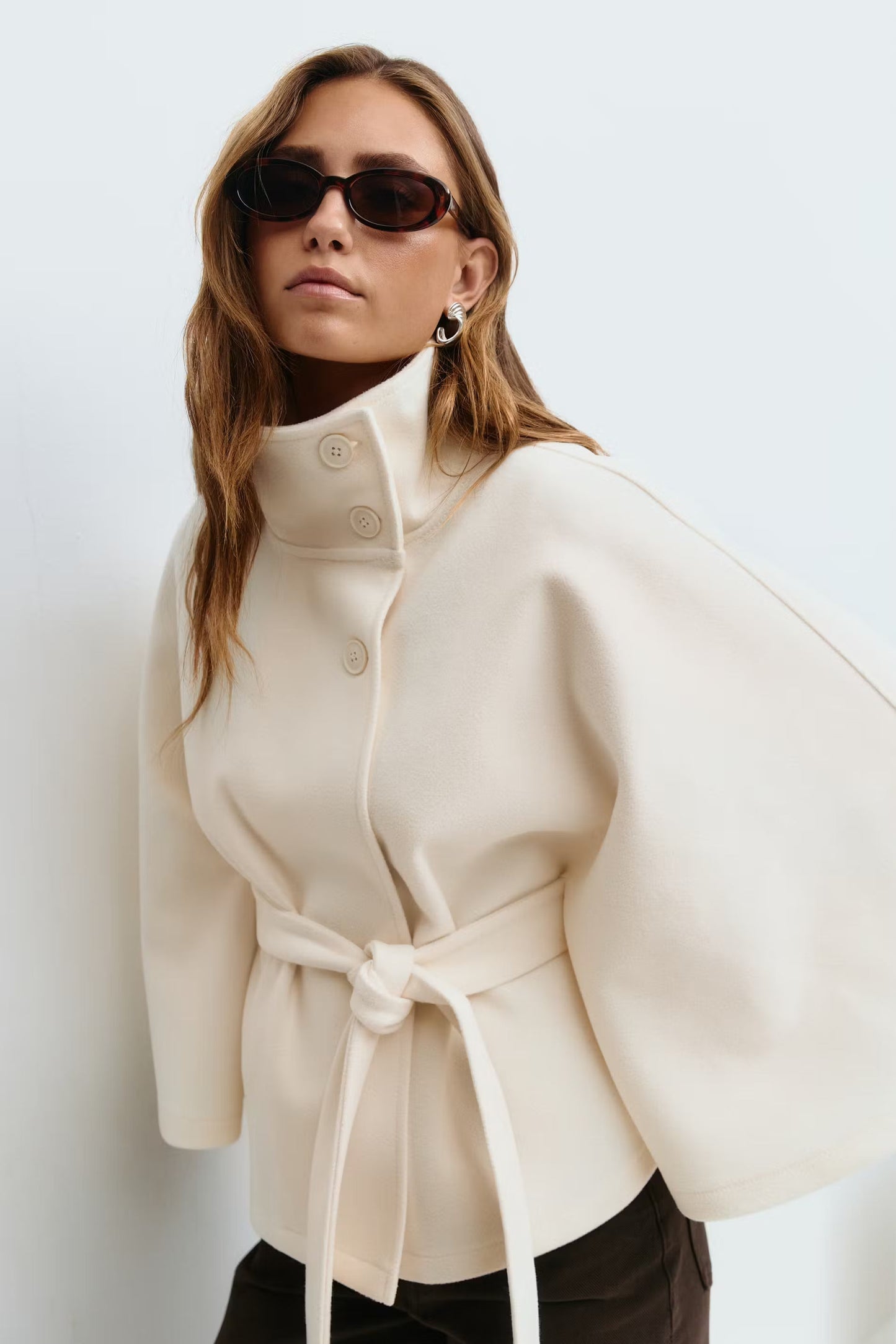 QuietLuxury™ Cape Coat