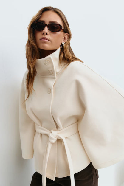 QuietLuxury™ Cape Coat