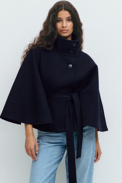 QuietLuxury™ Cape Coat