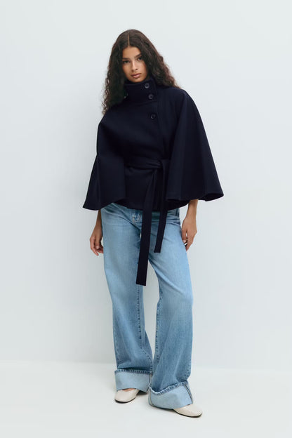 QuietLuxury™ Cape Coat