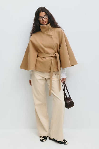 QuietLuxury™ Cape Coat
