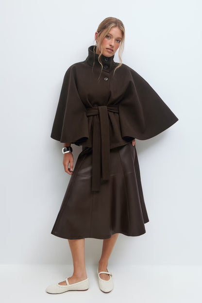 QuietLuxury™ Cape Coat