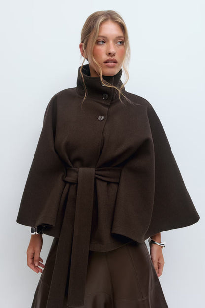 QuietLuxury™ Cape Coat