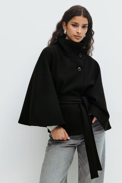 QuietLuxury™ Cape Coat