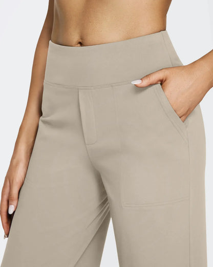 EverGoing Loose High-Waist Business Casual Pants