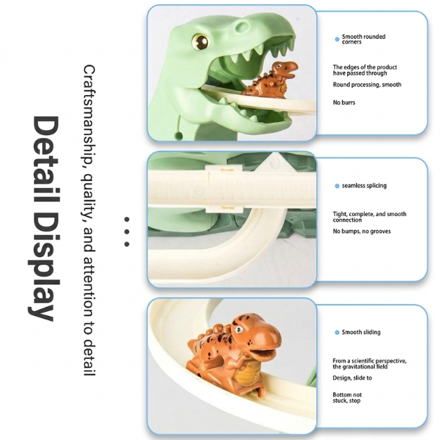 DinoDash T-Rex Chase & Climb Adventure Track
