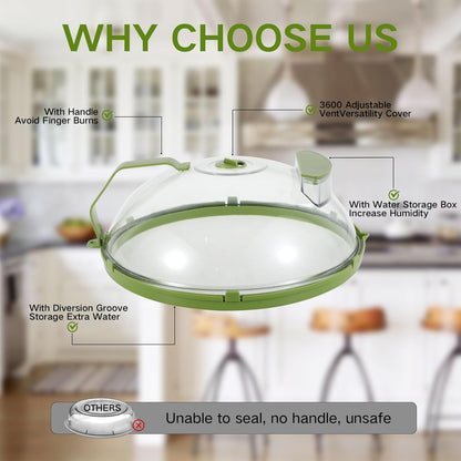 SteamShield™ - Microwave Cover