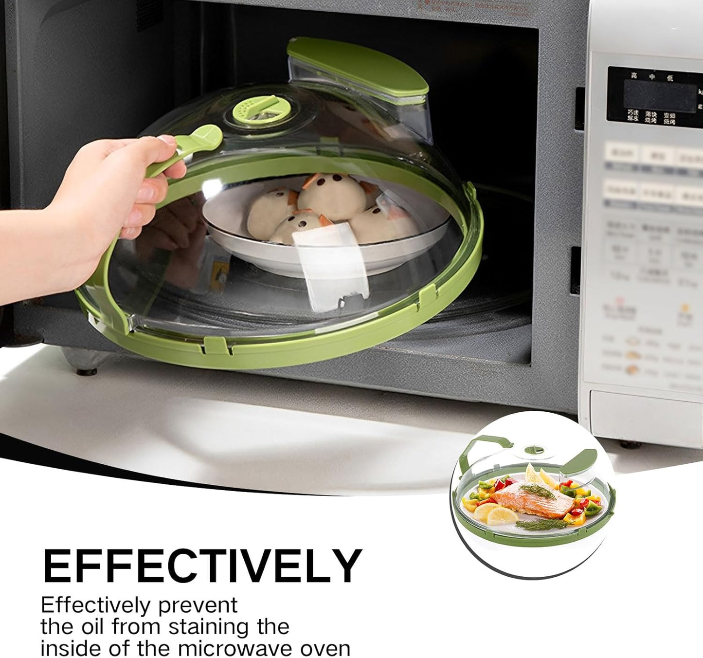 SteamShield™ - Microwave Cover