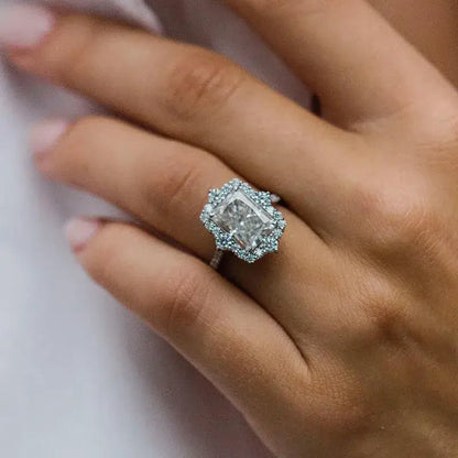 RadianceLuxe™ - Halo Statement Ring