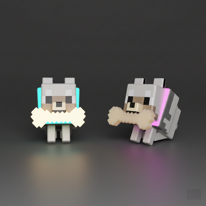 PixelPaw™ - LED Wolf Night Light