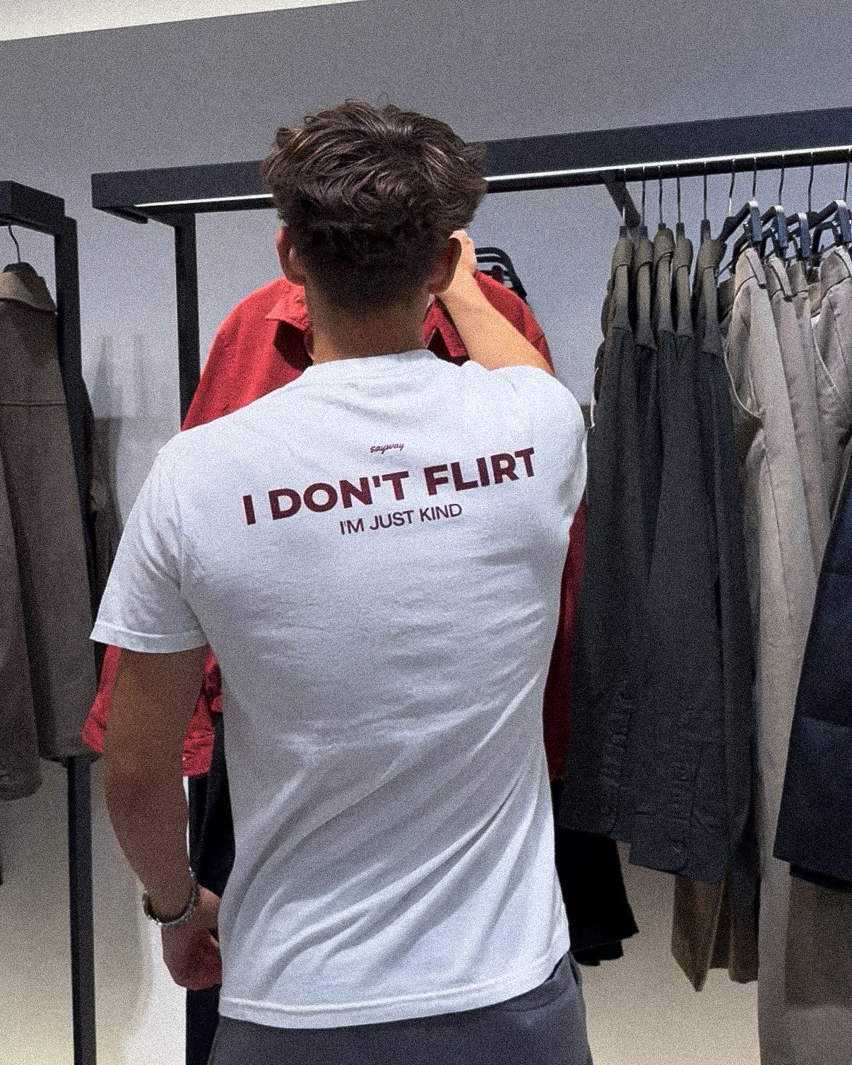 I Just Cant Flirt Hoodie