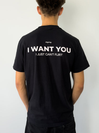 I Just Cant Flirt Hoodie