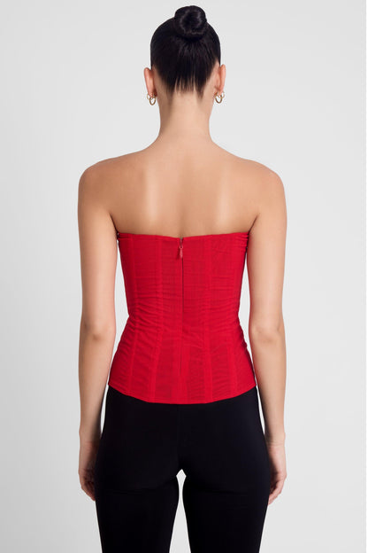 Muse Mesh Corset Top