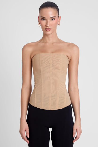 Muse Mesh Corset Top