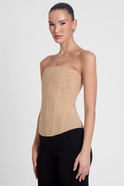 Muse Mesh Corset Top