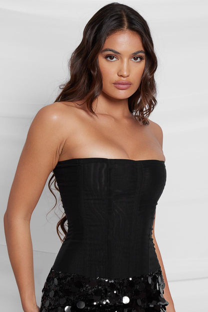 Muse Mesh Corset Top