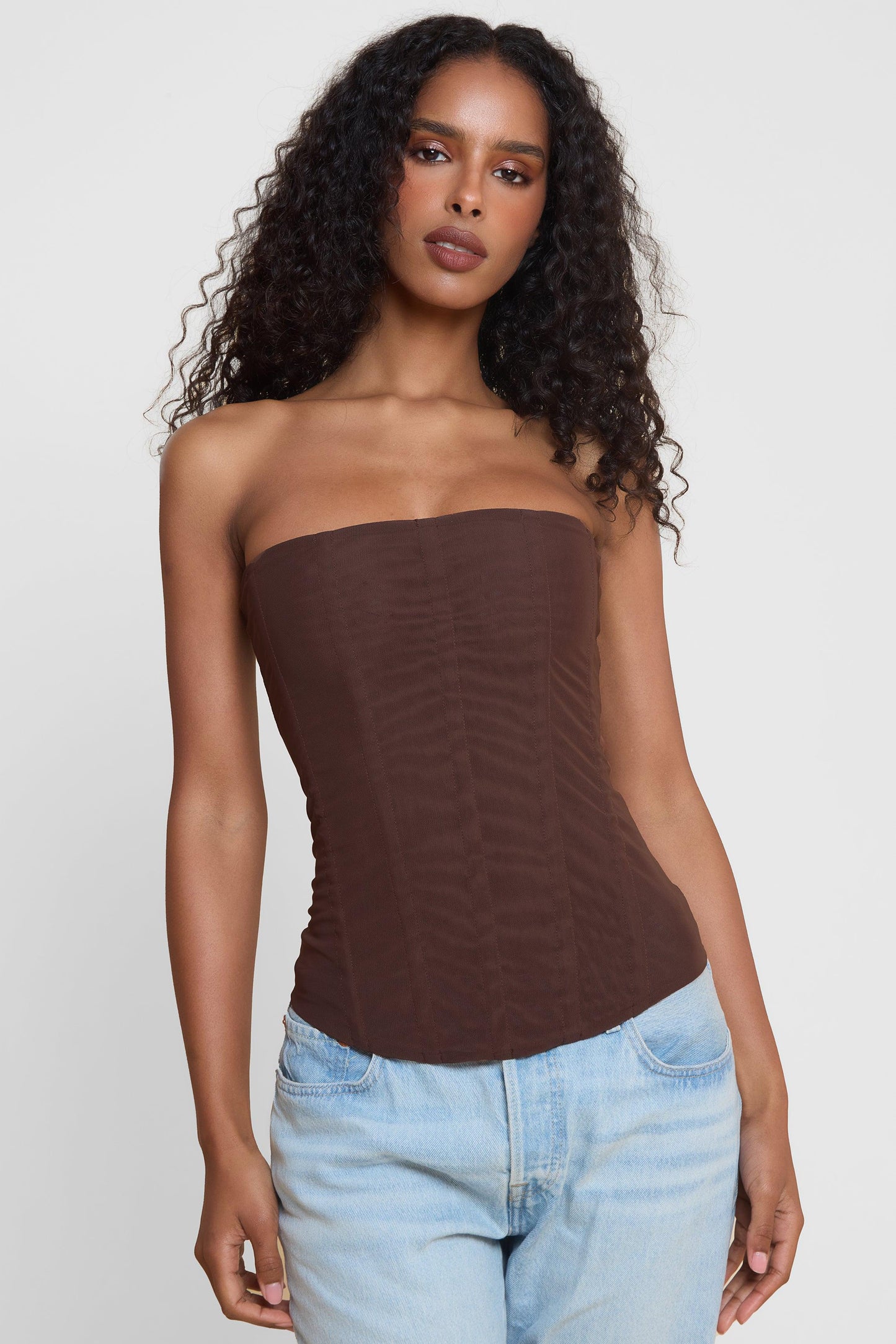 Muse Mesh Corset Top