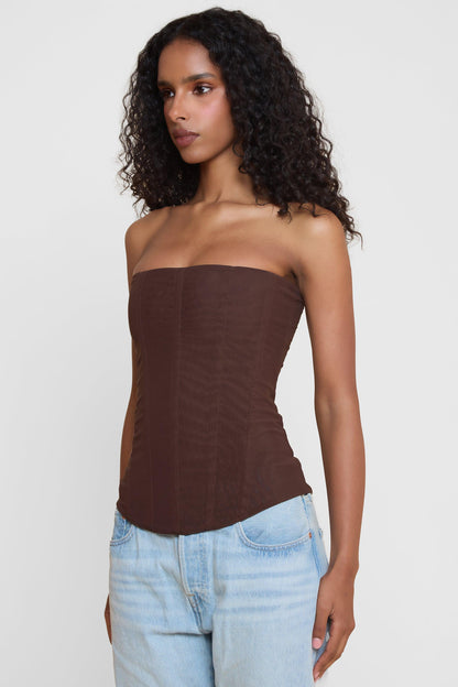 Muse Mesh Corset Top