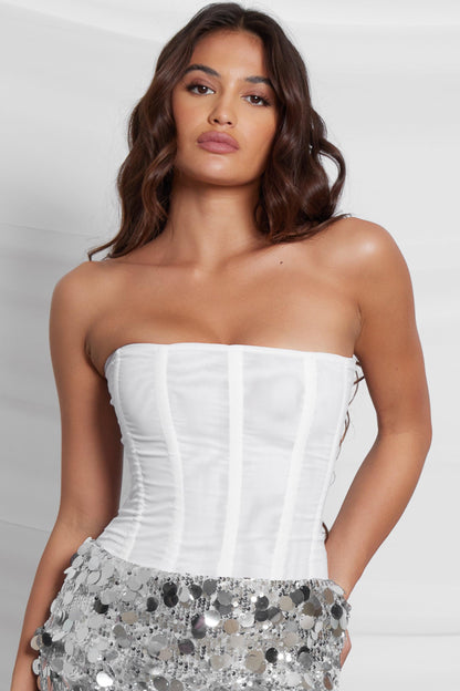 Muse Mesh Corset Top
