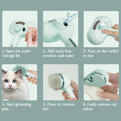 The PetSteam Brush