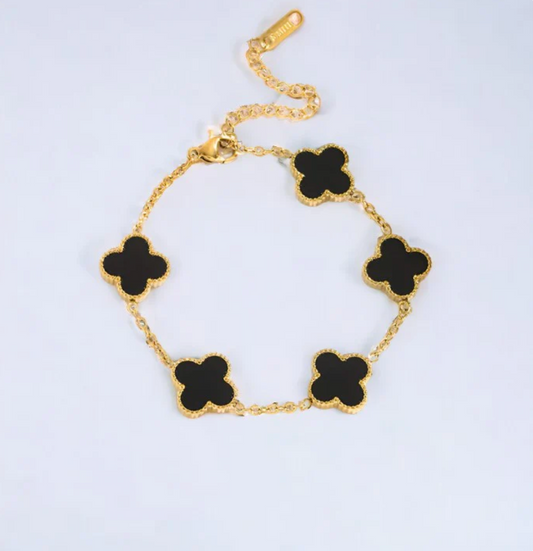 EleganceCrest™ Gold-Plated Bracelet