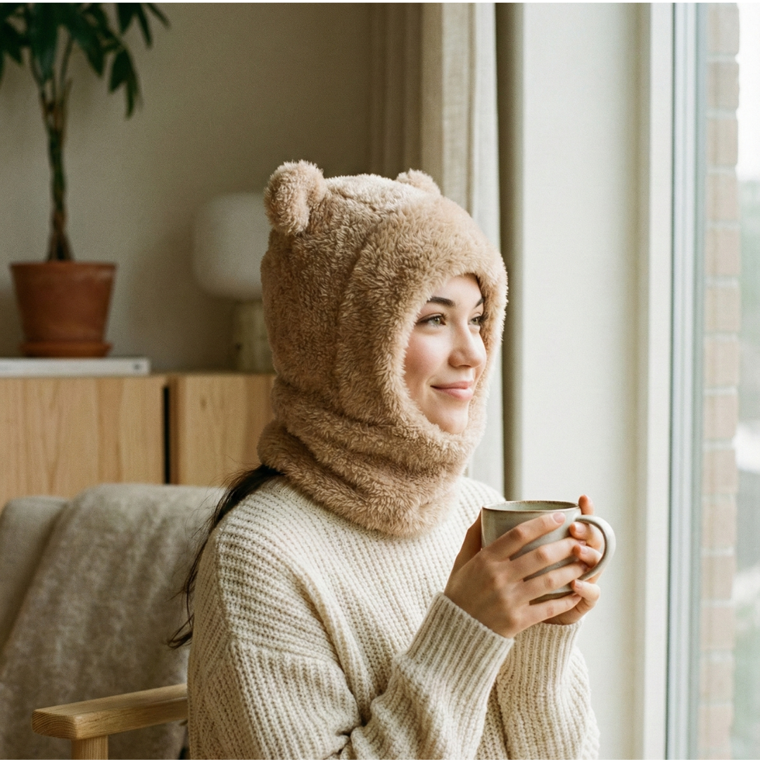 The Bear Sherpa Hoodie