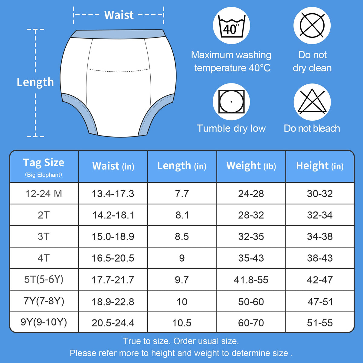 AccidentFree Training Pants