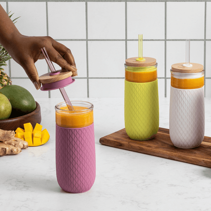 PureSip Glass Tumbler