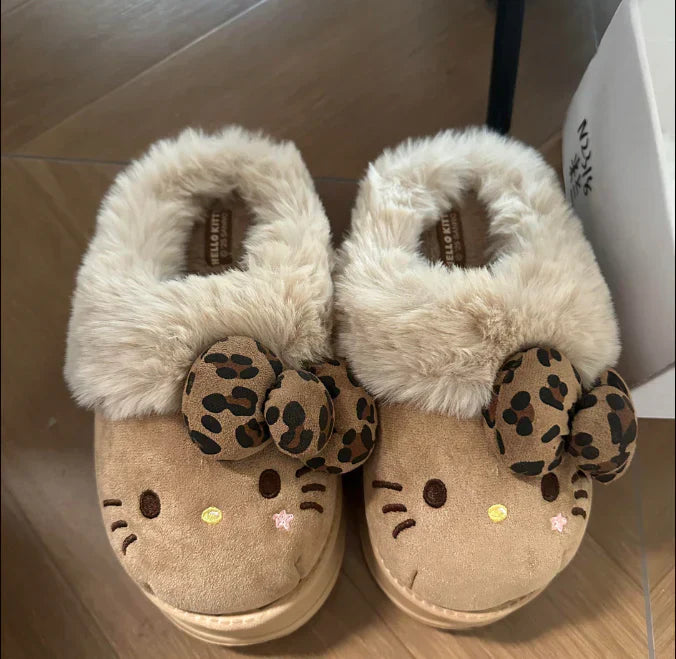 KittyFluff™ Plush Slippers