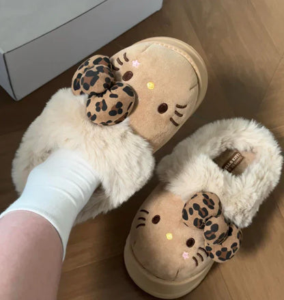 KittyFluff™ Plush Slippers